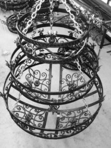 Wrought Iron Chandeliers 007
