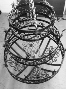 Wrought Iron Chandeliers 024