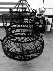 Wrought Iron Chandeliers 045