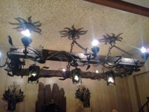 Wrought Iron Chandeliers 047