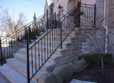 Stairs‘ Exterior hand Railing