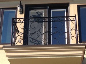 Wrought Iron Balcony 086