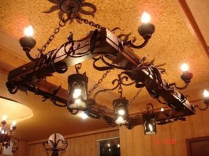 Wrought Iron Chandeliers 001