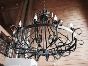Wrought Iron Chandeliers 043