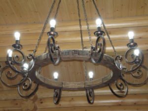 Wrought Iron Chandeliers 085