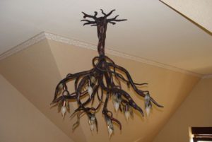 Wrought Iron Chandeliers 091