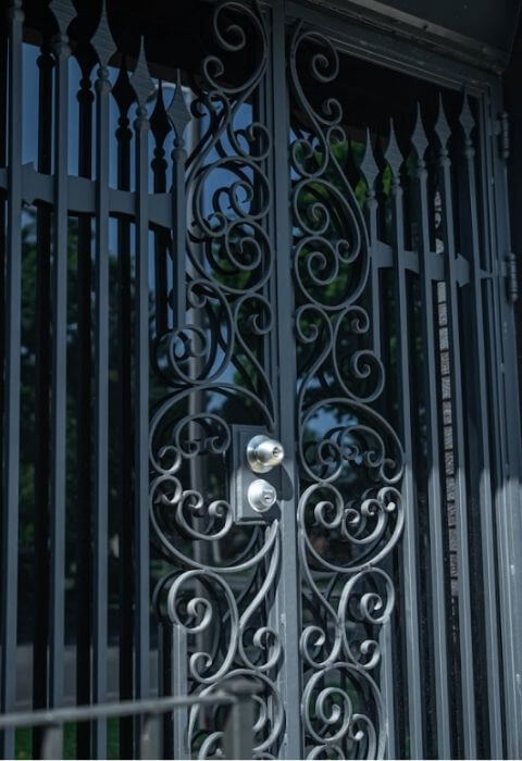 benefits of iron ornamental doors