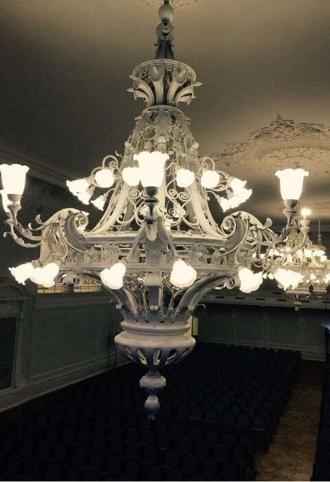commercial wrought iron chandeliers